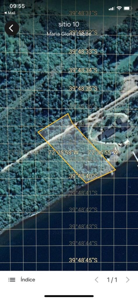 VENTA TERRENO BORDE LAGO RIÑIHUE